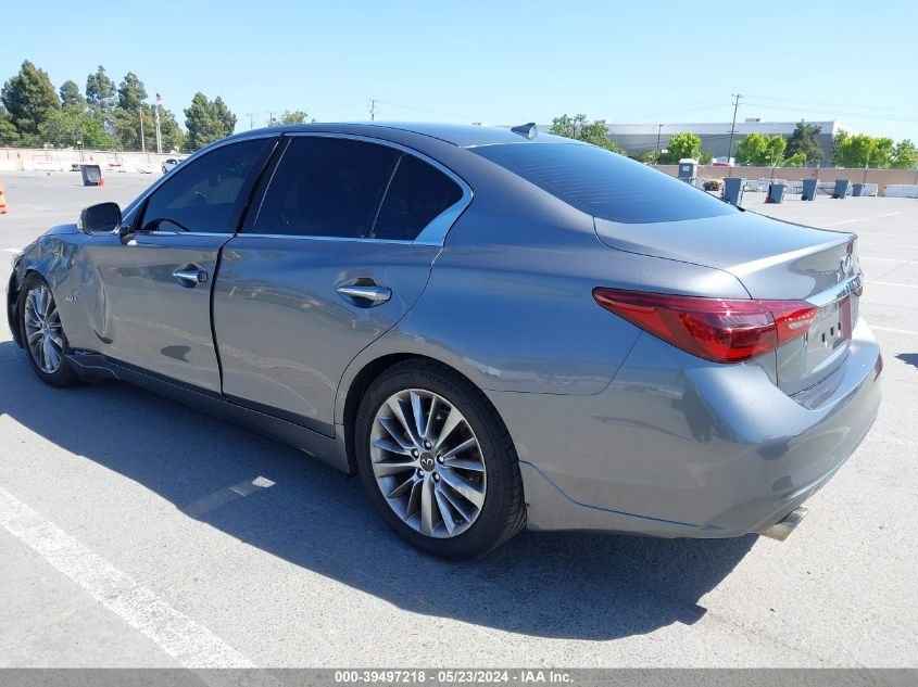 2019 Infiniti Q50 3.0T Luxe VIN: JN1EV7APXKM540725 Lot: 39497218