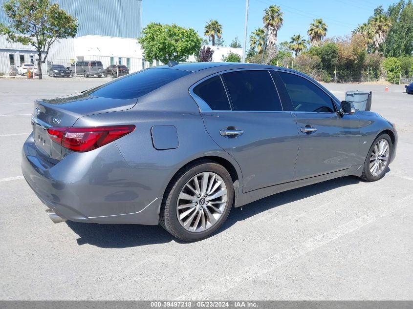 2019 Infiniti Q50 3.0T Luxe VIN: JN1EV7APXKM540725 Lot: 39497218