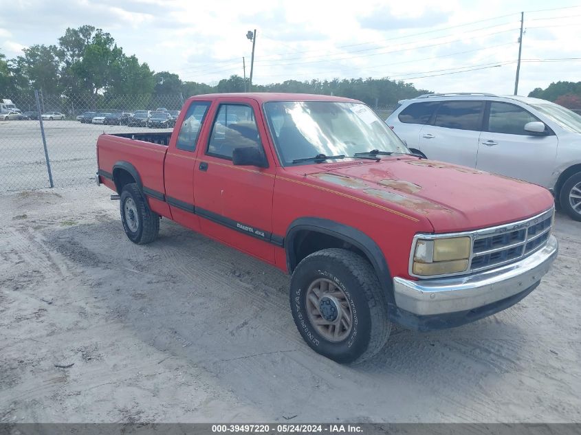 1992 Dodge Dakota VIN: 1B7GG23XXNS605718 Lot: 39497220