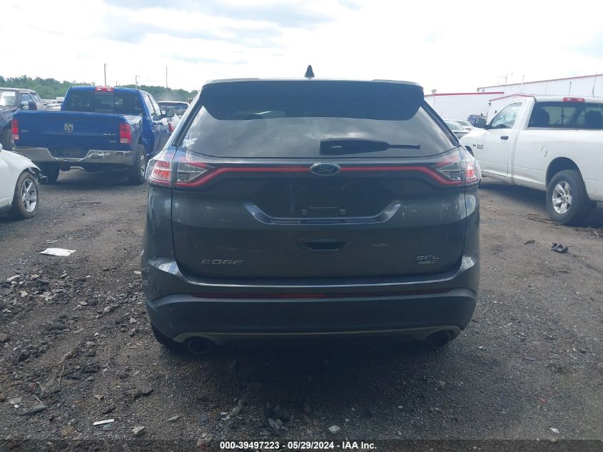 2017 Ford Edge Sel VIN: 2FMPK4J97HBB02611 Lot: 39497223