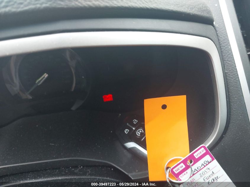 2017 Ford Edge Sel VIN: 2FMPK4J97HBB02611 Lot: 39497223