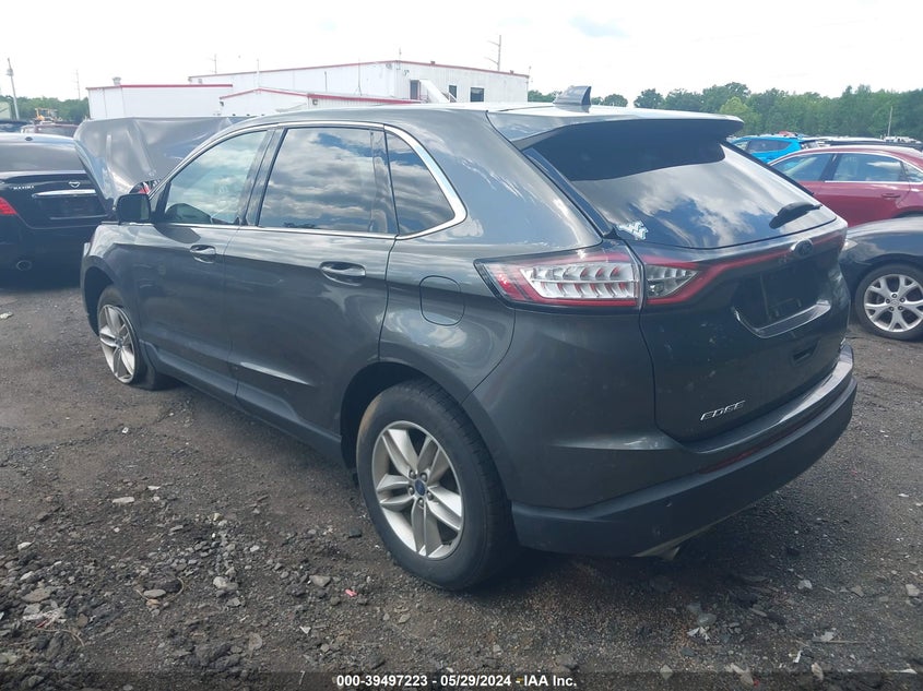 VIN 2FMPK4J97HBB02611 2017 FORD EDGE SEL