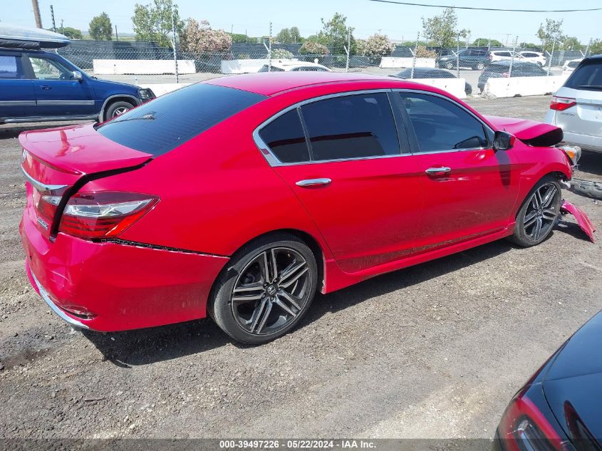 2017 Honda Accord Sport Se VIN: 1HGCR2F12HA037363 Lot: 39497226