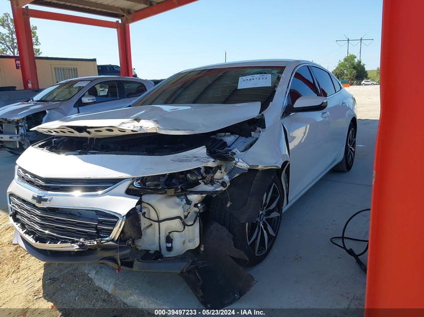 2018 Chevrolet Malibu Lt VIN: 1G1ZD5ST1JF286271 Lot: 39497233