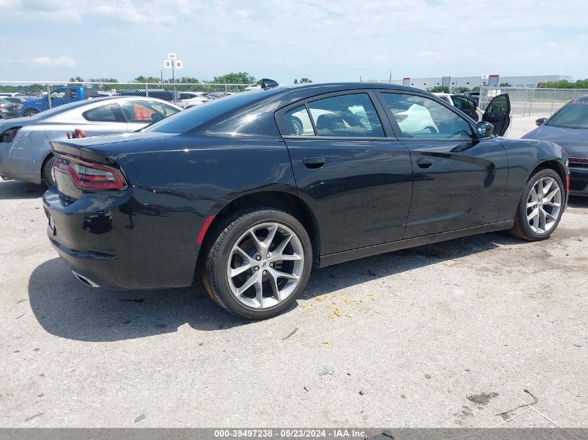 2022 Dodge Charger Sxt Rwd VIN: 2C3CDXBG4NH243614 Lot: 39497238