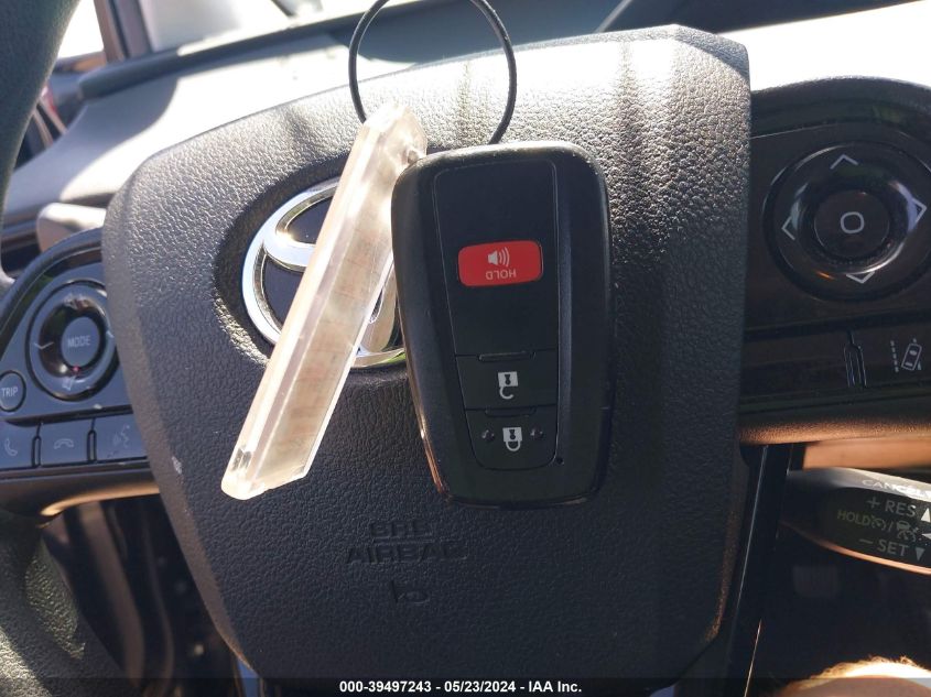 2021 Toyota Prius Le VIN: JTDKAMFU7M3146584 Lot: 39497243