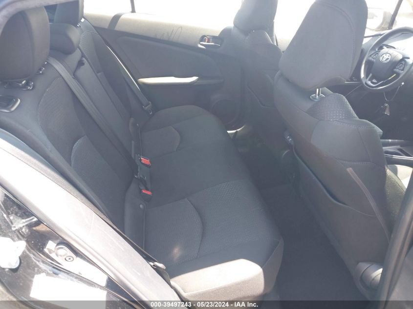 2021 Toyota Prius Le VIN: JTDKAMFU7M3146584 Lot: 39497243