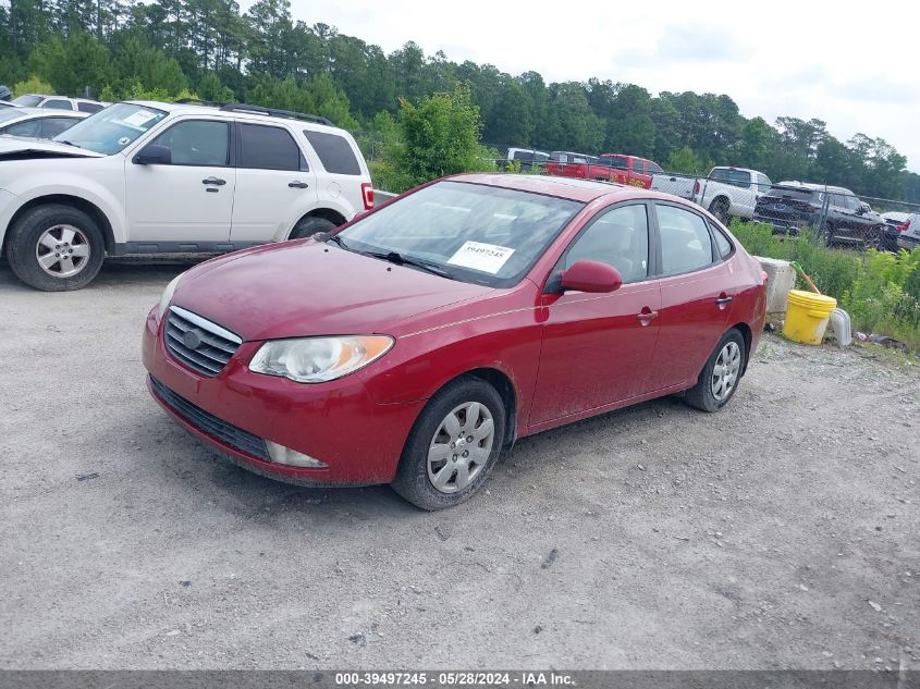 2007 Hyundai Elantra Gls/Limited/Se VIN: KMHDU46DX7U260007 Lot: 39497245