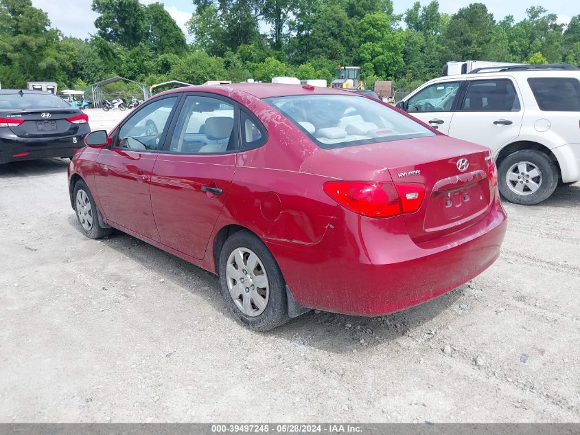 2007 Hyundai Elantra Gls/Limited/Se VIN: KMHDU46DX7U260007 Lot: 39497245