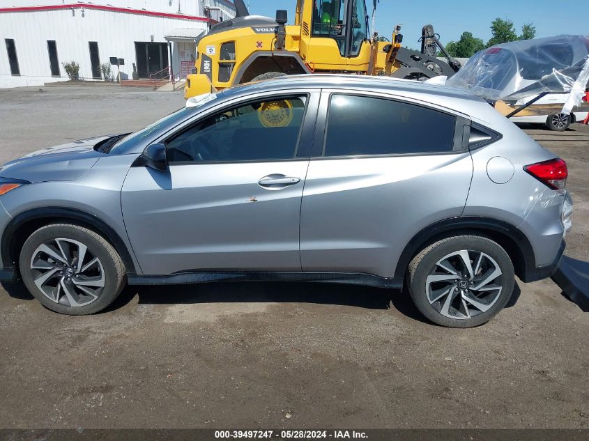 2019 Honda Hr-V Sport VIN: 3CZRU6H14KM736932 Lot: 39497247