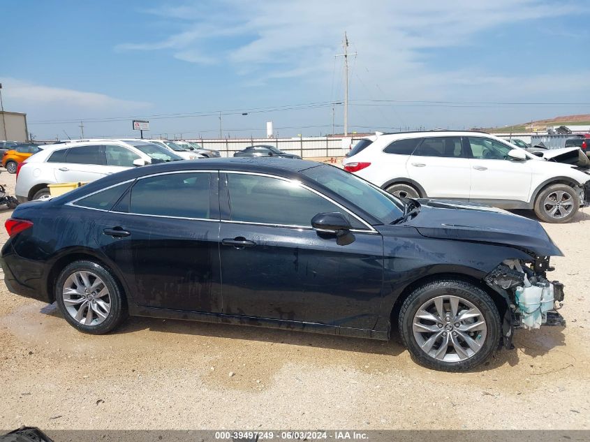 2019 TOYOTA AVALON XLE - 4T1BZ1FB4KU023284