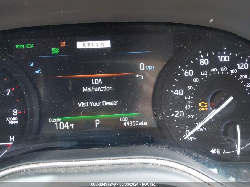 2019 TOYOTA AVALON XLE - 4T1BZ1FB4KU023284