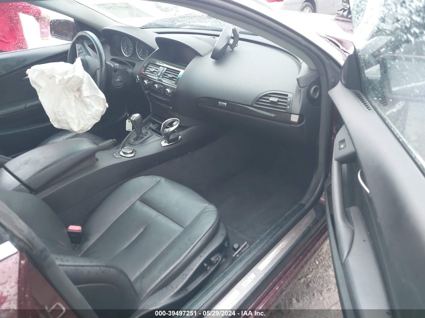 2007 BMW 650I VIN: WBAEH13537CR52136 Lot: 39497251