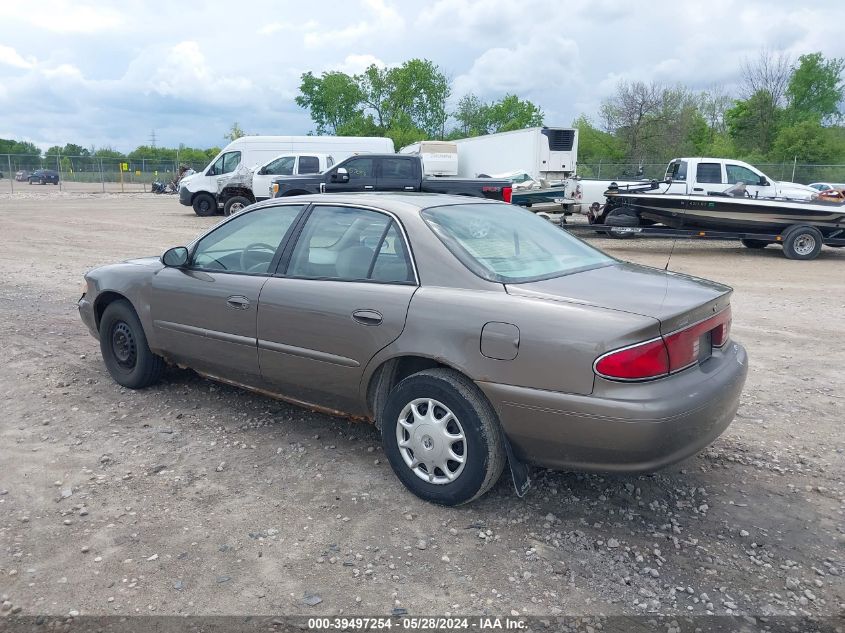 2003 Buick Century Custom VIN: 2G4WS52J231298479 Lot: 39497254