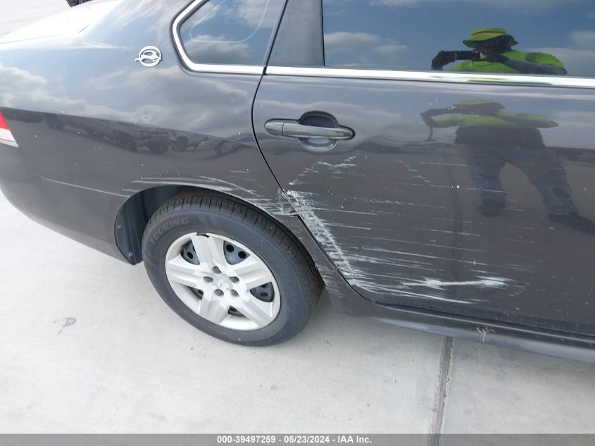 2009 Chevrolet Impala Ls VIN: 2G1WB57K791116265 Lot: 39497259