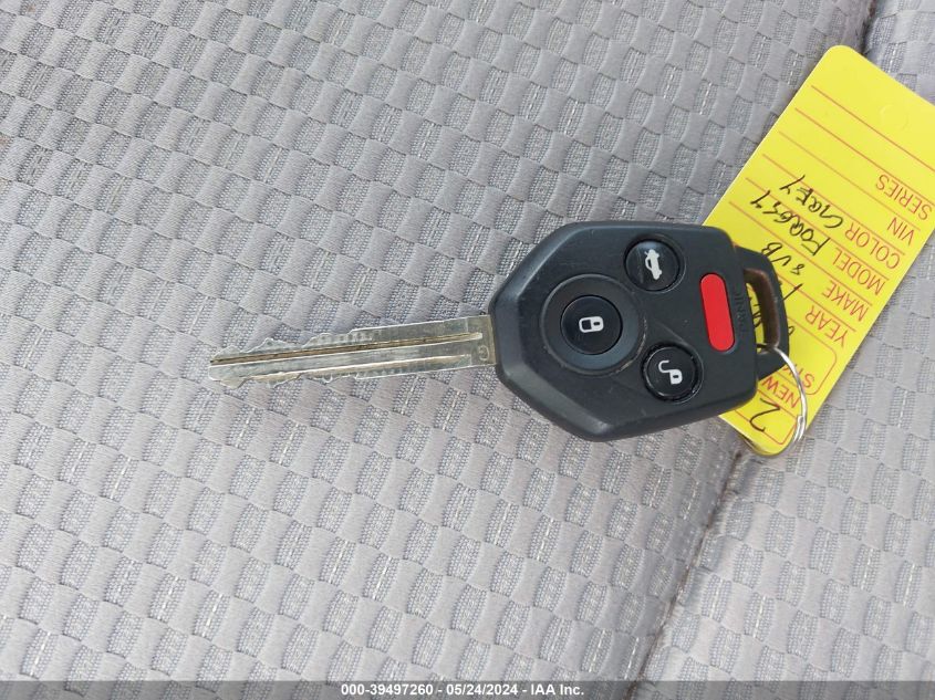 2015 Subaru Forester 2.5I VIN: JF2SJABC1FH504507 Lot: 39497260