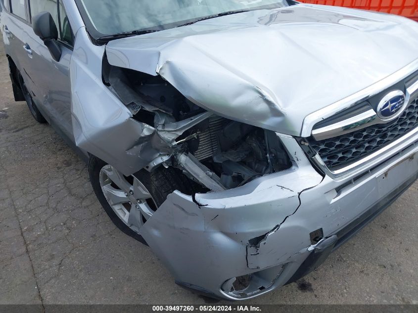 2015 Subaru Forester 2.5I VIN: JF2SJABC1FH504507 Lot: 39497260