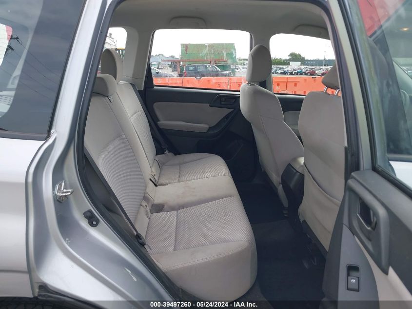 2015 Subaru Forester 2.5I VIN: JF2SJABC1FH504507 Lot: 39497260