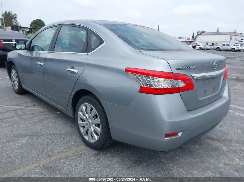 2014 NISSAN SENTRA SV - 3N1AB7AP1EY226504