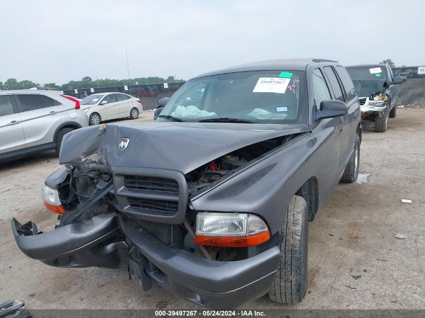 2002 Dodge Durango Sport VIN: 1B4HR38N52F208561 Lot: 39497267