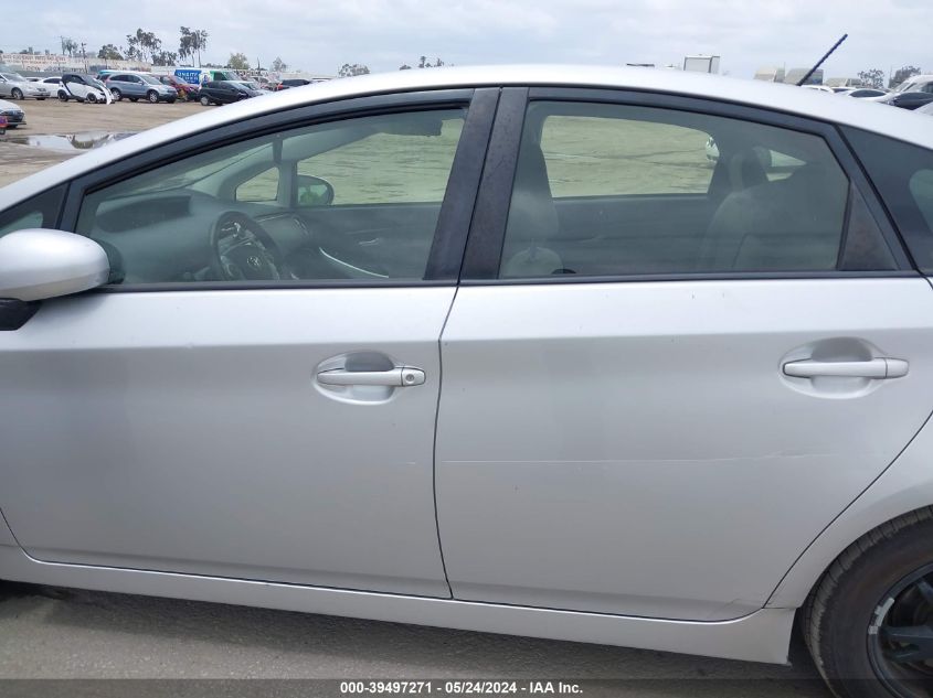 2015 Toyota Prius Three VIN: JTDKN3DU9F1967024 Lot: 39497271
