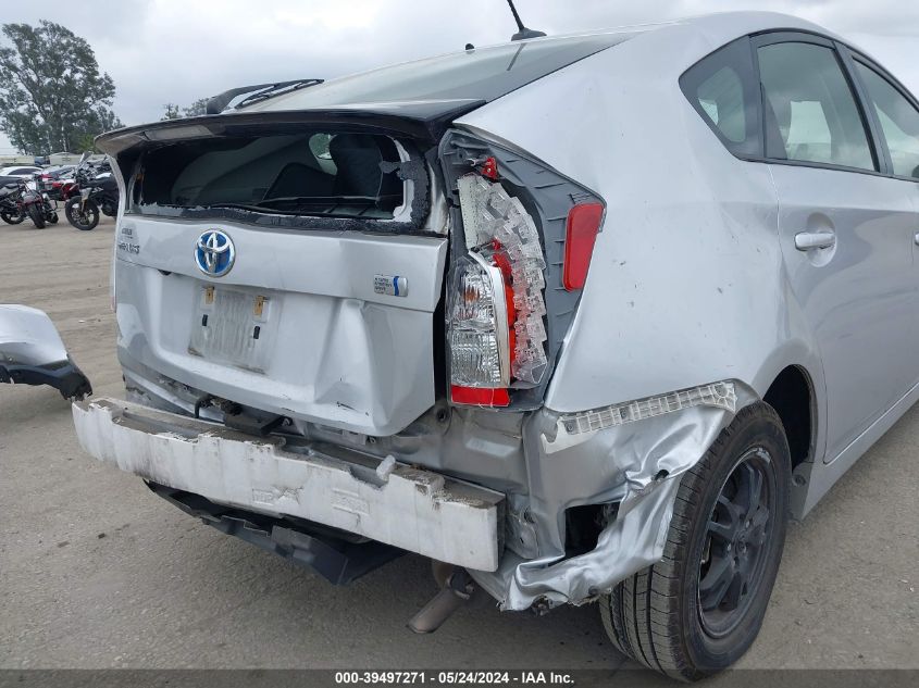 2015 Toyota Prius Three VIN: JTDKN3DU9F1967024 Lot: 39497271