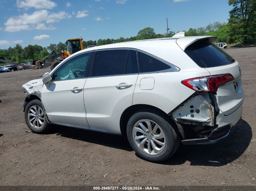 2017 Acura Rdx Acurawatch Plus Package VIN: 5J8TB4H39HL018747 Lot: 39497277