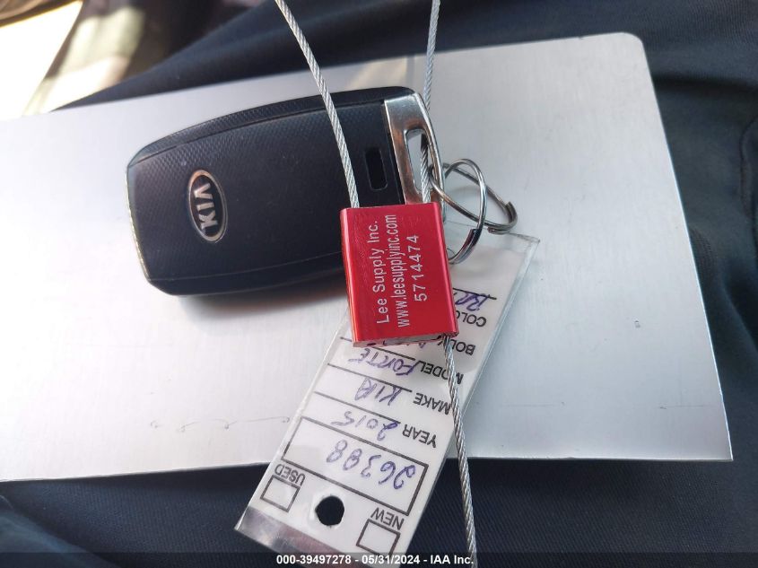 2015 Kia Forte Koup Sx VIN: KNAFZ6A35F5377878 Lot: 39497278