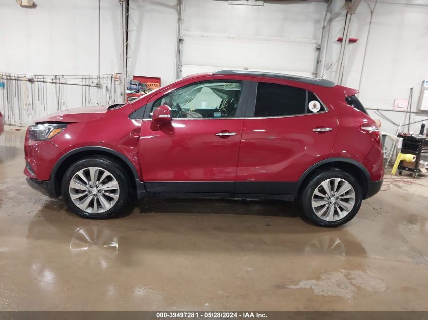 2019 Buick Encore Awd Preferred VIN: KL4CJESB7KB707538 Lot: 39497281