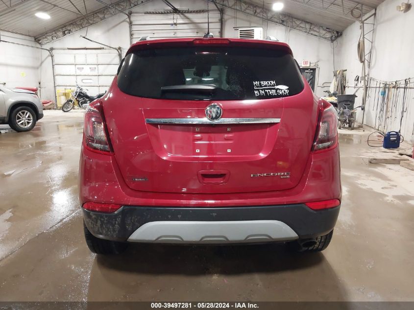 2019 Buick Encore Awd Preferred VIN: KL4CJESB7KB707538 Lot: 39497281