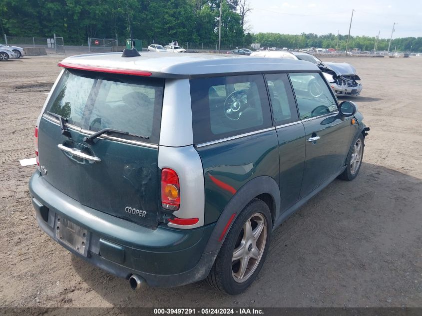 2008 Mini Cooper Clubman VIN: WMWML33568TJ46895 Lot: 39497291