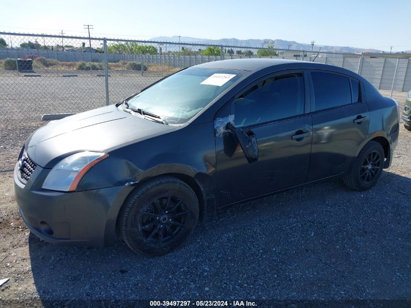 2008 Nissan Sentra 2.0 VIN: 3N1AB61E18L624953 Lot: 39497297