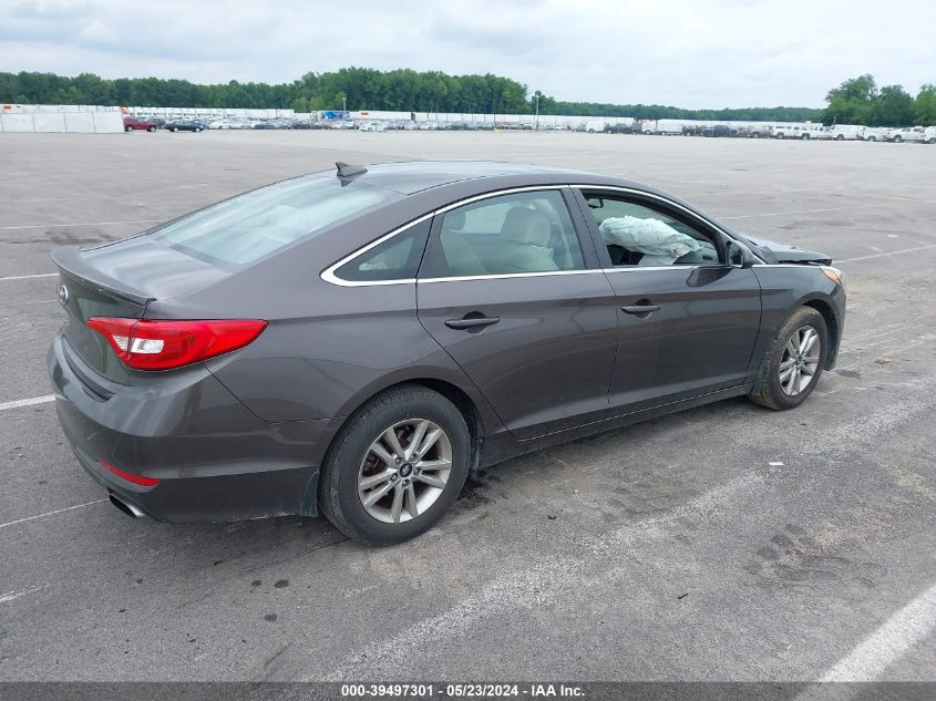 2016 Hyundai Sonata Se VIN: 5NPE24AF3GH303085 Lot: 39497301