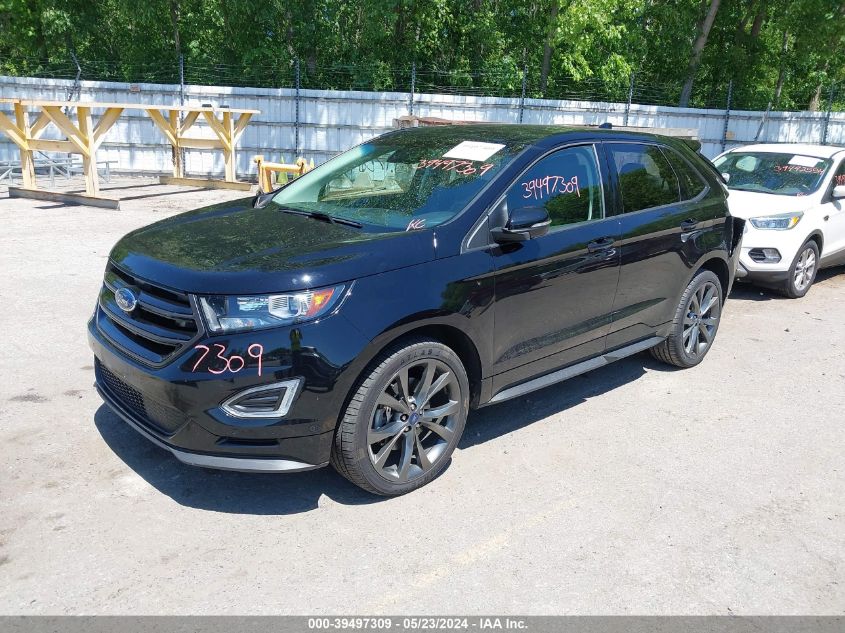 2016 Ford Edge Sport VIN: 2FMPK4AP0GBB49301 Lot: 39497309