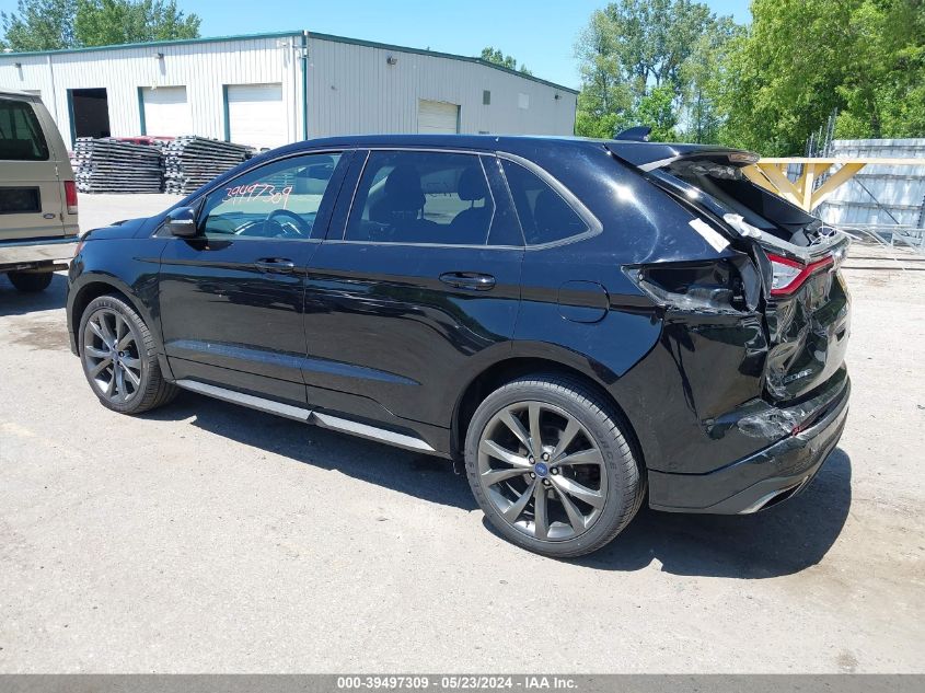 2016 Ford Edge Sport VIN: 2FMPK4AP0GBB49301 Lot: 39497309