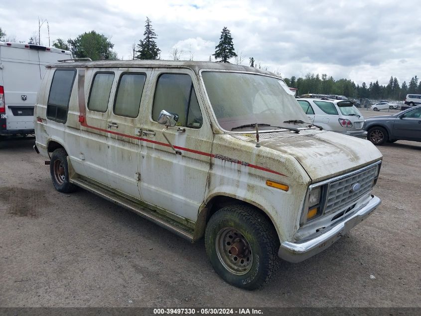 1984 Ford Econoline E150 Van VIN: 1FDDE14F3EHA14177 Lot: 39497330