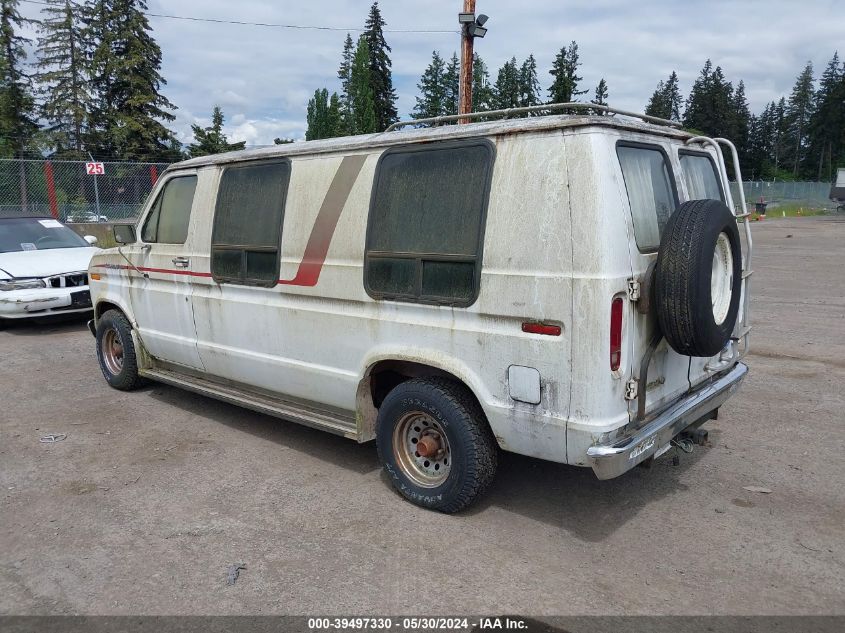 1984 Ford Econoline E150 Van VIN: 1FDDE14F3EHA14177 Lot: 39497330