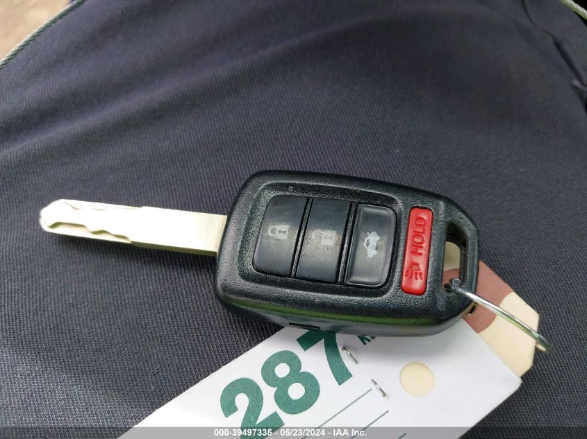 2019 Honda Civic Lx VIN: 19XFC2F68KE016627 Lot: 39497335