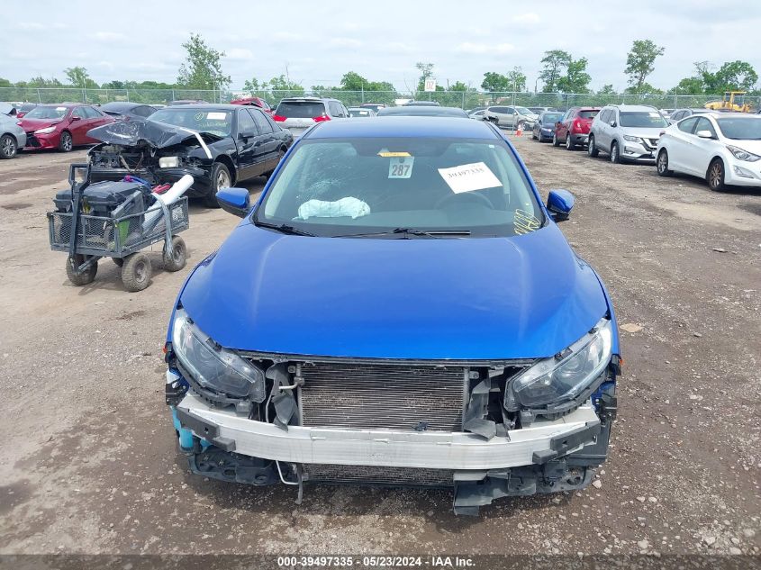 2019 Honda Civic Lx VIN: 19XFC2F68KE016627 Lot: 39497335