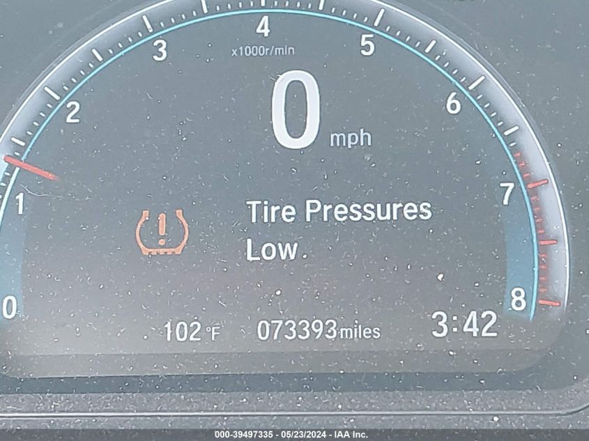 2019 Honda Civic Lx VIN: 19XFC2F68KE016627 Lot: 39497335