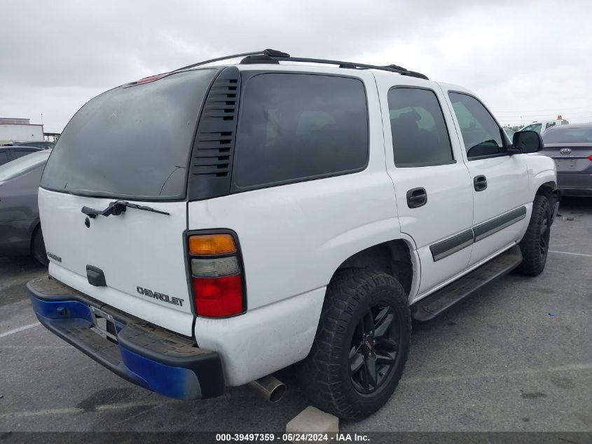 2004 Chevrolet Tahoe C1500 VIN: 1GNEC13V34R259603 Lot: 39497359