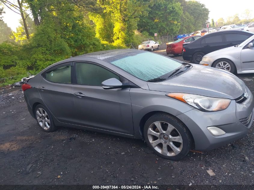 2011 Hyundai Elantra Limited VIN: 5NPDH4AE4BH075253 Lot: 39497364