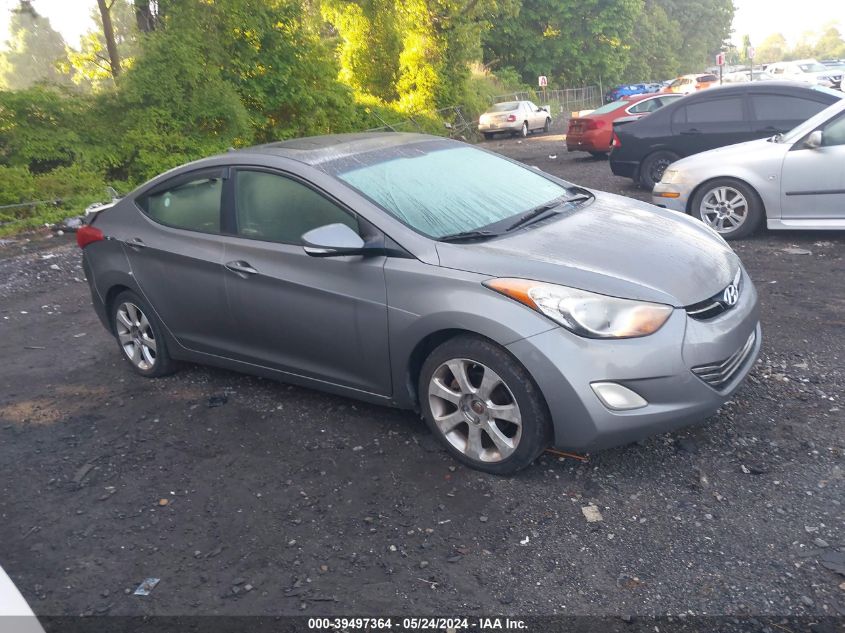 2011 Hyundai Elantra Limited VIN: 5NPDH4AE4BH075253 Lot: 39497364