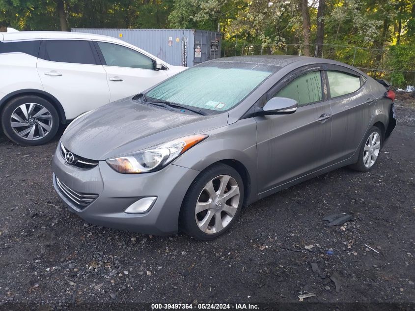 2011 Hyundai Elantra Limited VIN: 5NPDH4AE4BH075253 Lot: 39497364