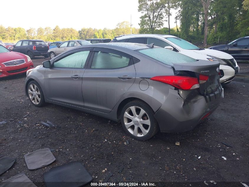 2011 Hyundai Elantra Limited VIN: 5NPDH4AE4BH075253 Lot: 39497364