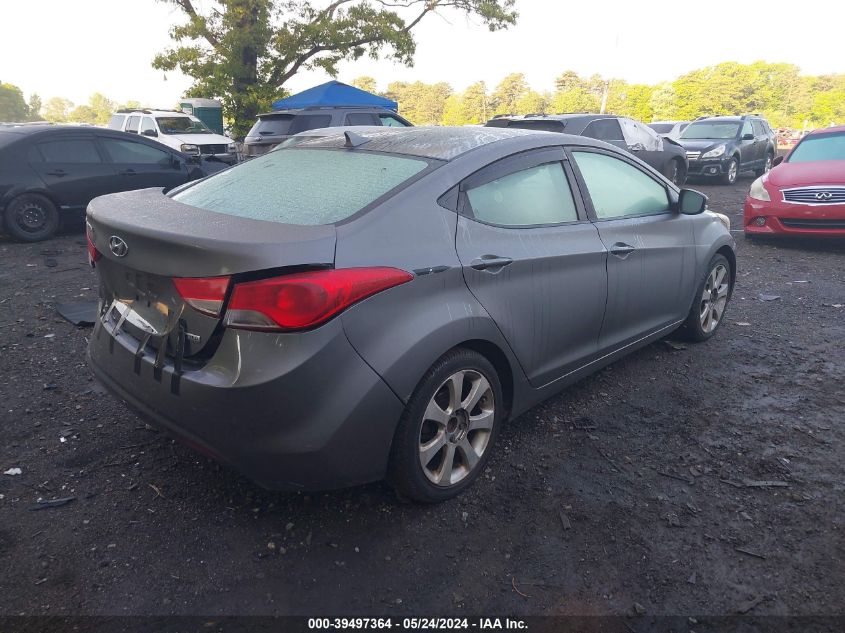 2011 Hyundai Elantra Limited VIN: 5NPDH4AE4BH075253 Lot: 39497364