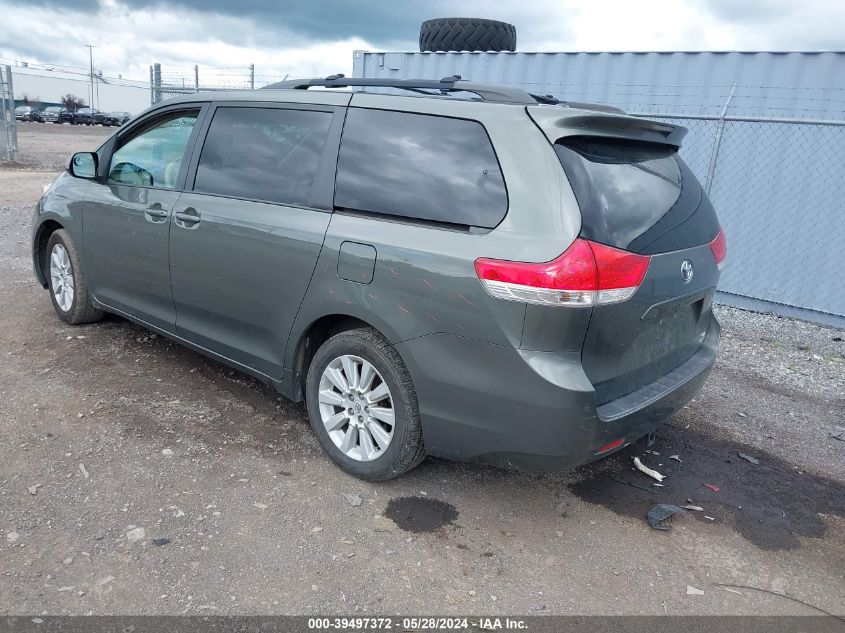 2012 Toyota Sienna Le 7 Passenger VIN: 5TDJK3DC1CS041338 Lot: 39497372