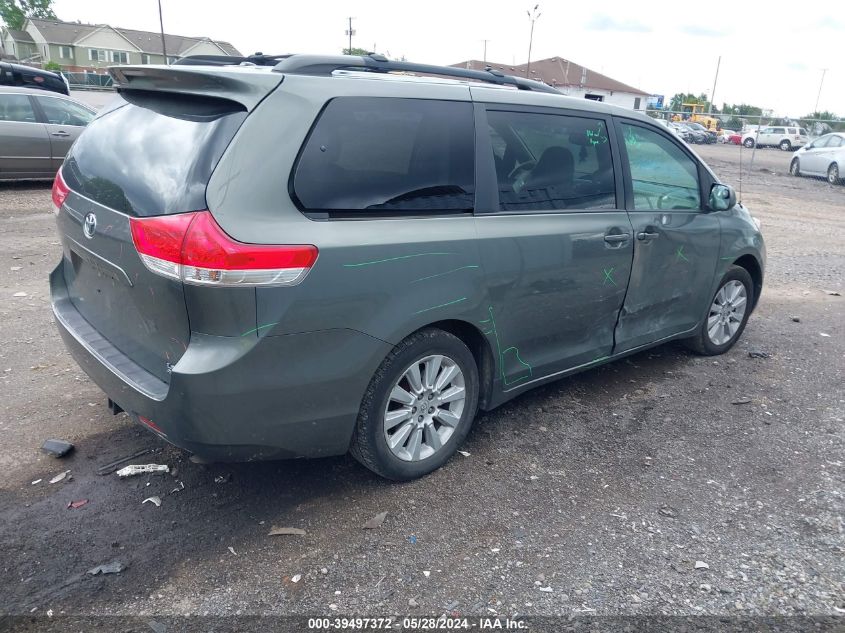 2012 Toyota Sienna Le 7 Passenger VIN: 5TDJK3DC1CS041338 Lot: 39497372