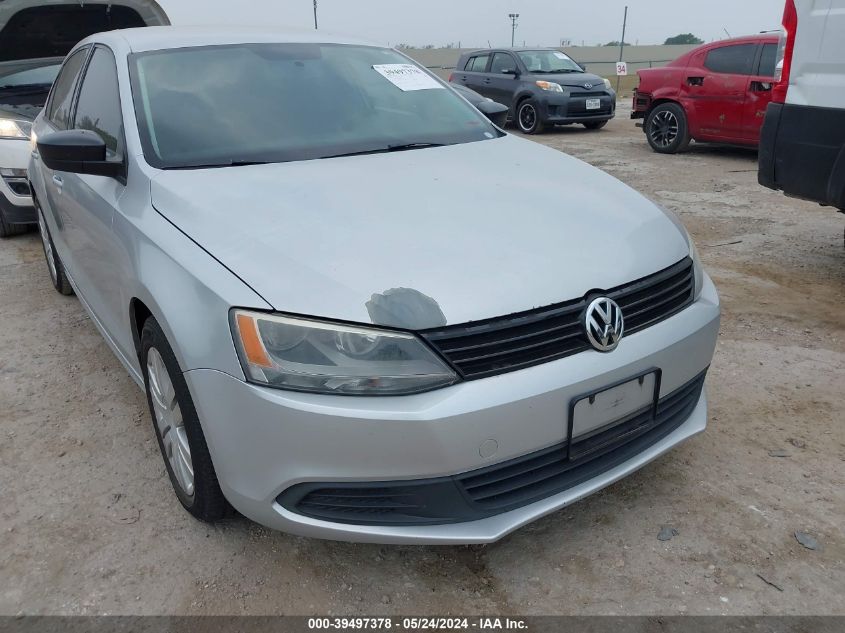 2012 Volkswagen Jetta 2.0L S VIN: 3VW2K7AJ5CM391826 Lot: 39497378