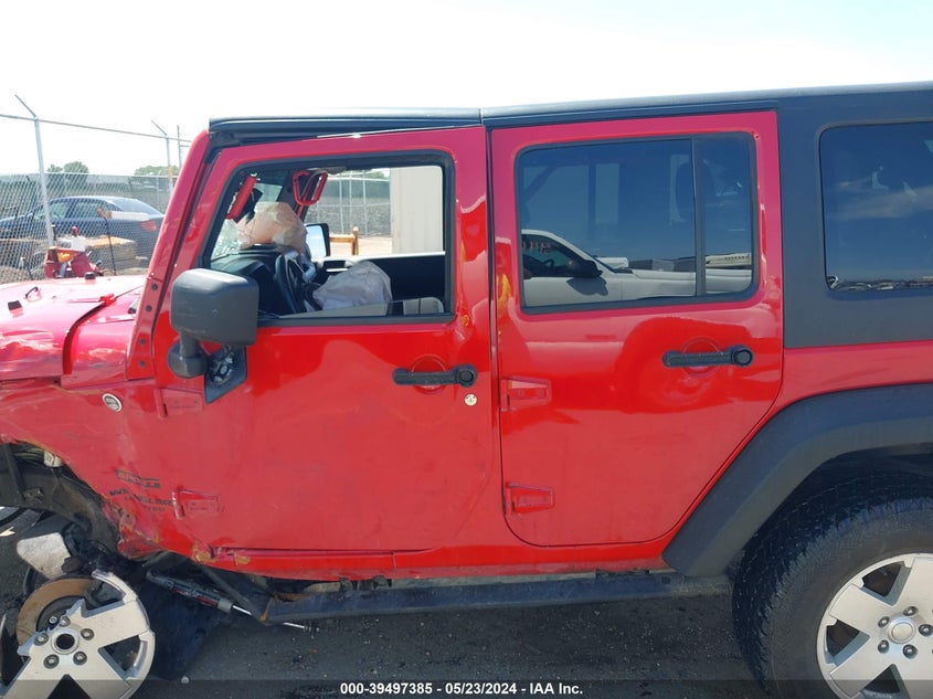 2014 JEEP WRANGLER UNLIMITED SPORT - 1C4BJWDG7EL194662